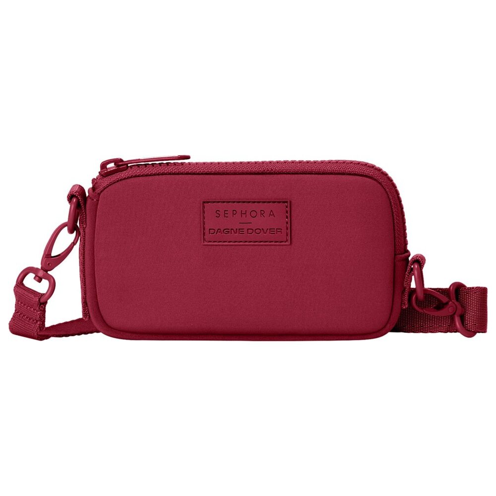Sephora x Dagne Dover Mara Phone Sling Burgundy Maroon Wine NWT - Picture 2 of 14